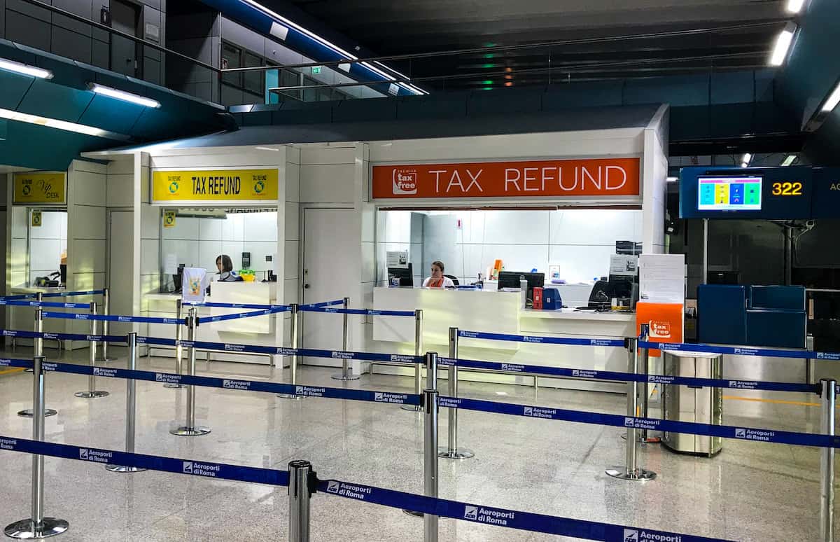 Rome Airport Tax Refund